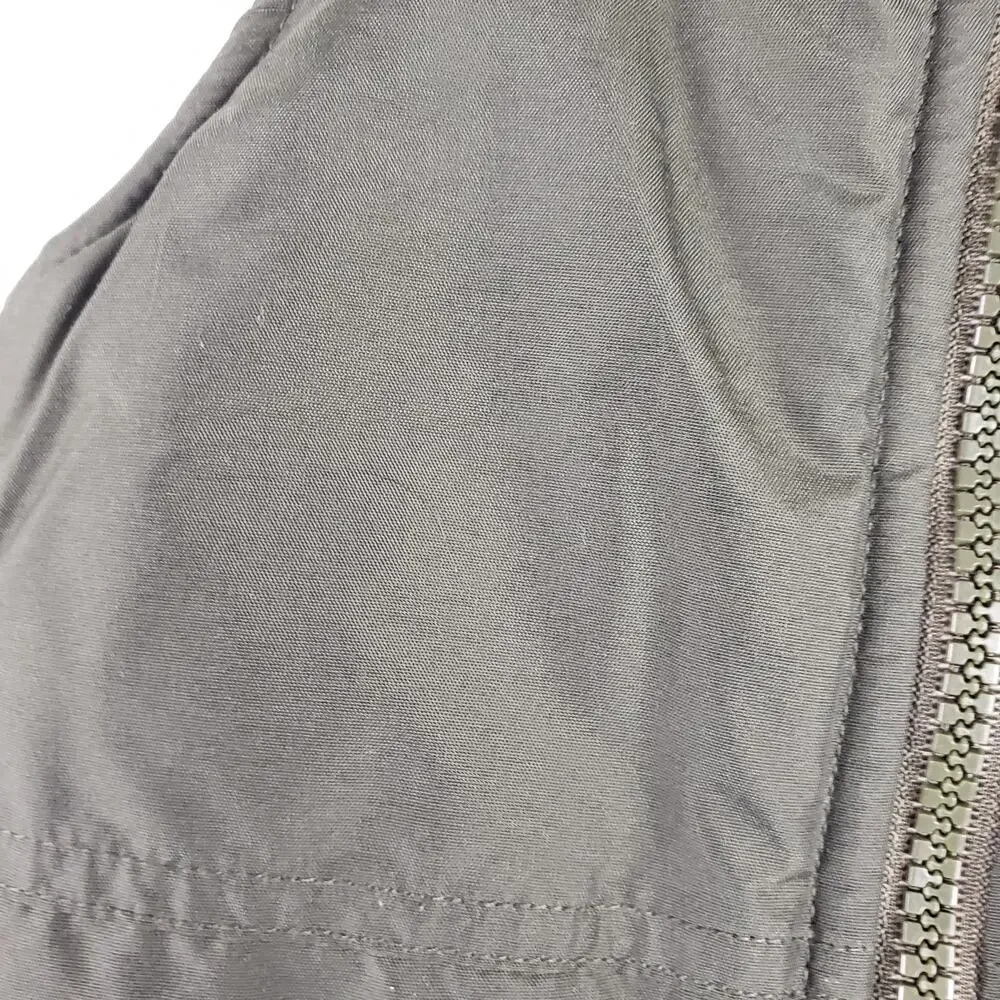 OshKosh B'Gosh M Bib Overall Snowpants Olive Green‎ Cargo Pockets Winter Outdoor
